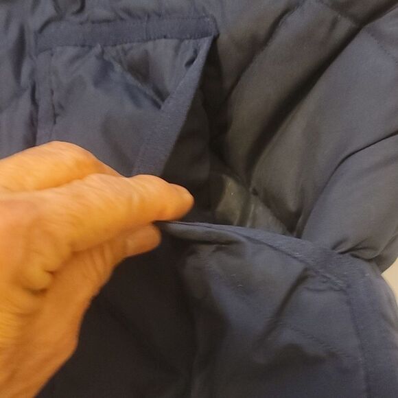 J. Crew Women's Sleeveless Full Zip Up Puffer Vest Polyester Blue Size S - Picture 8 of 10